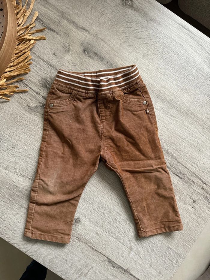 Pantalon velours obaibi 12 mois