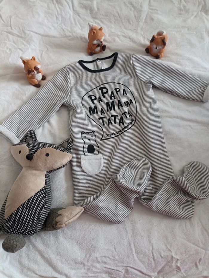 Pyjama 1 pièce 12 mois