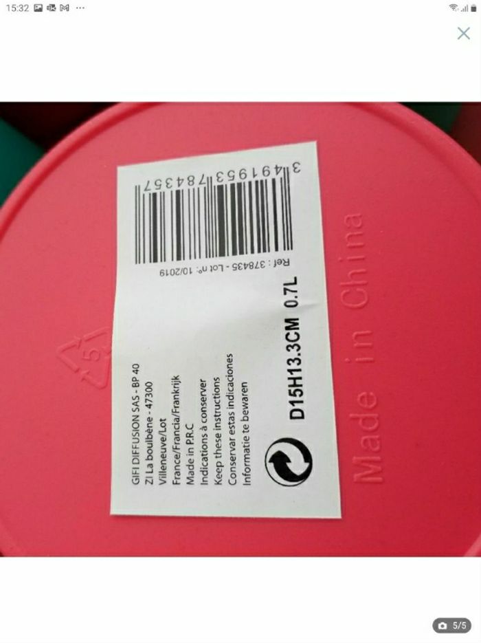 Lot de 6 cache pots  neuf - photo numéro 5