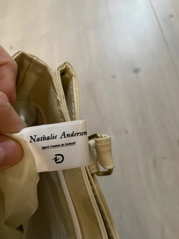Nathalie Andersen Beige Purse Sac à main - photo numéro 12