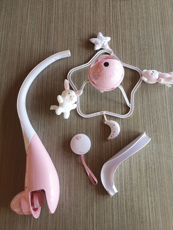 Mobile musical Chicco 3 en 1 🌸