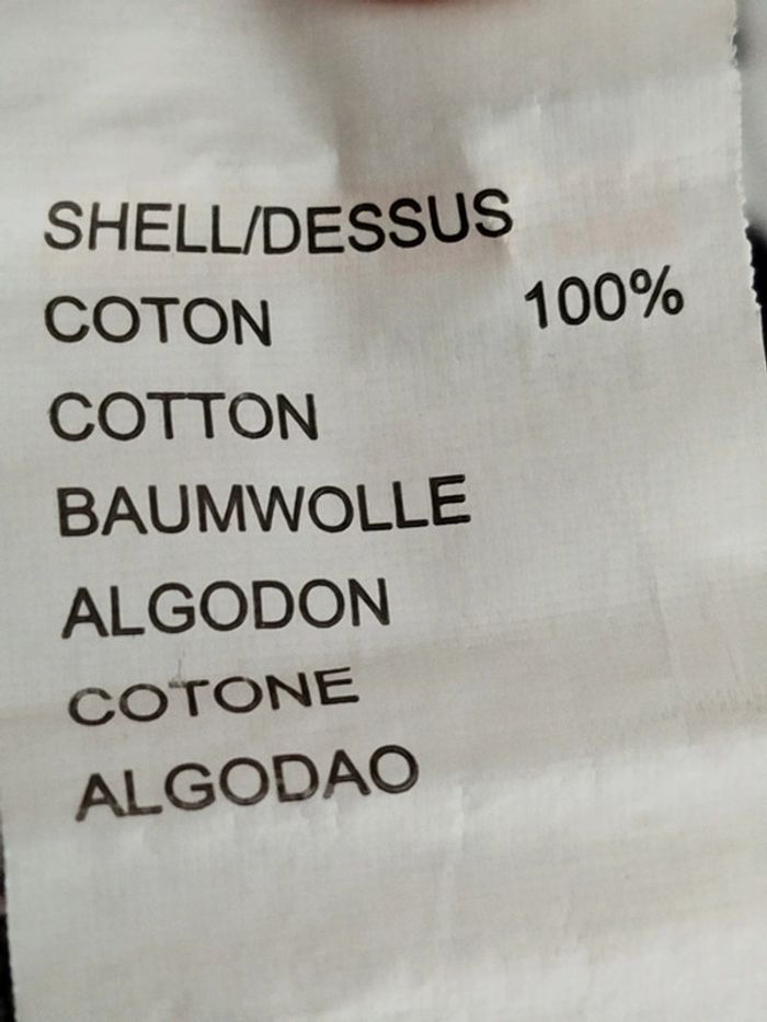 Polo manches courtes marinière blanc et bleu marine Alphabet taille 6 mois - photo numéro 4