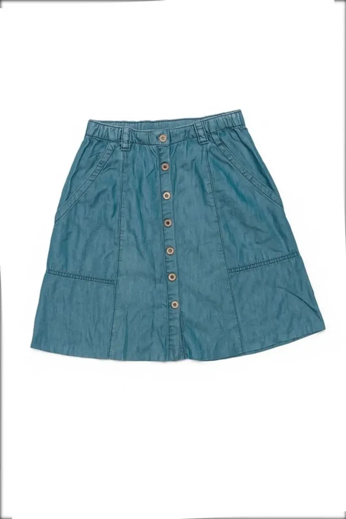 Jupe en jeans a boutons Tisaia Small