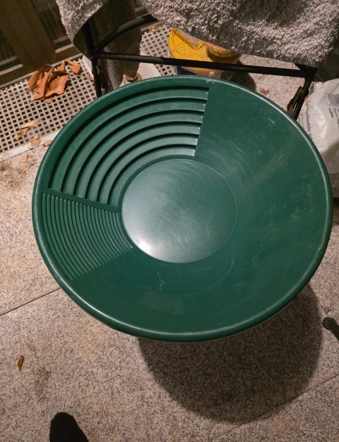 Batée orpaillage verte neuve - photo numéro 5