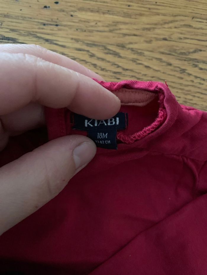 Lot 4 tee shirts manches longues fille 18 mois - photo numéro 3