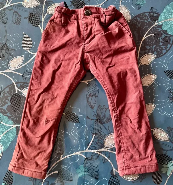 Pantalon chaud doublé 2 ans garçon Sergent Major