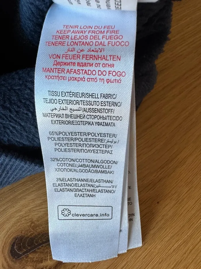 Sweat ML bleu marine avec girafe et sequins - Taille 4 Ans - photo numéro 5