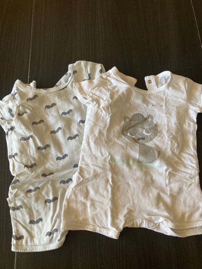 Lot de deux pyjamas short Vertbaudet