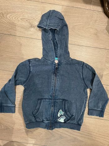 Gilet zippé DPAM 4 ans
