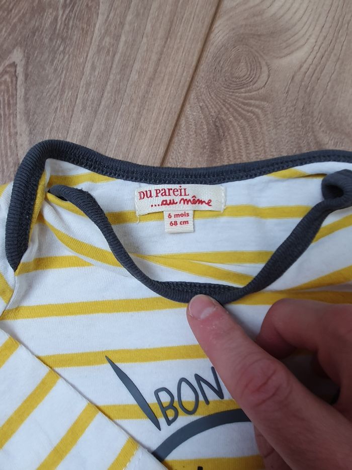 Lot 3 t-shirt, Petit Bateau - photo numéro 6