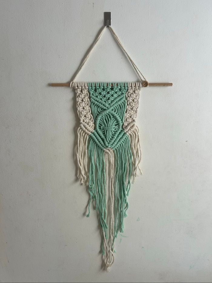 Décoration macramé murale - photo numéro 2