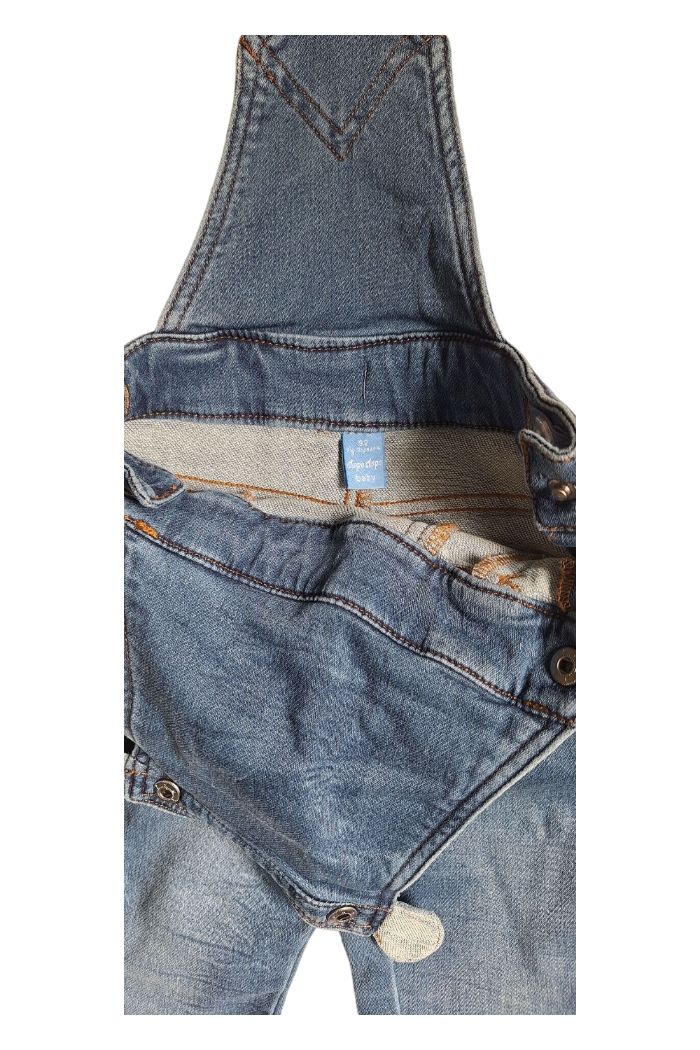 👖 Salopette en jean – Dopodopo Baby – 18/24 mois 💙 - photo numéro 3