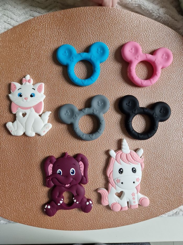 Lot perie silicone - photo numéro 5