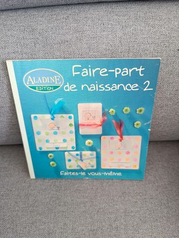 livre pour créer des faire-part pour scrapbooking