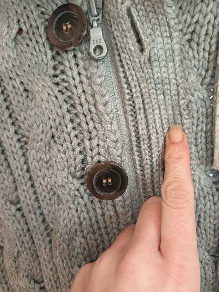 Veste gilet vhaud laine 👨  taille L - photo numéro 6