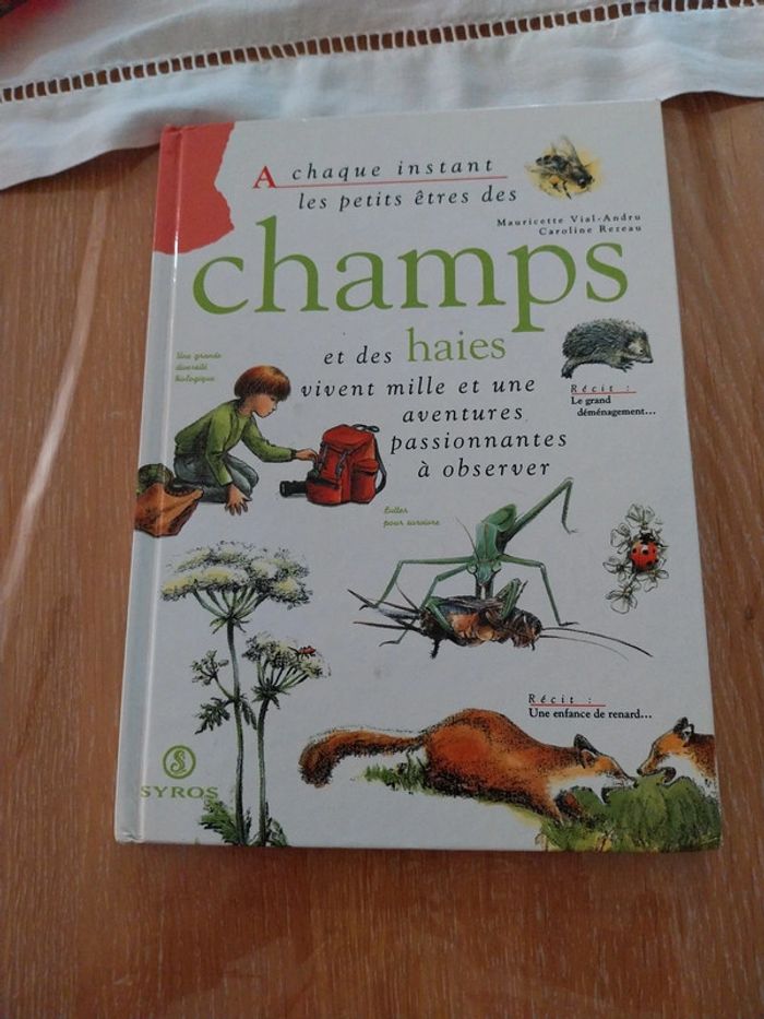 A chaque instant les petits êtres des champs