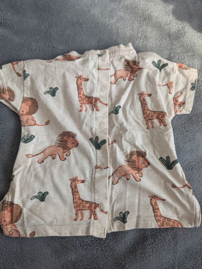 T-shirt manches courtes Kiabi - 9 mois - photo numéro 4