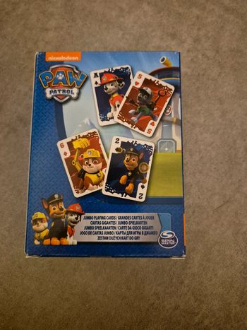 Jeu de Cartes Pat Patrouille