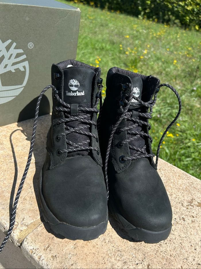 TIMBERLAND Boots bottines noires - photo numéro 3