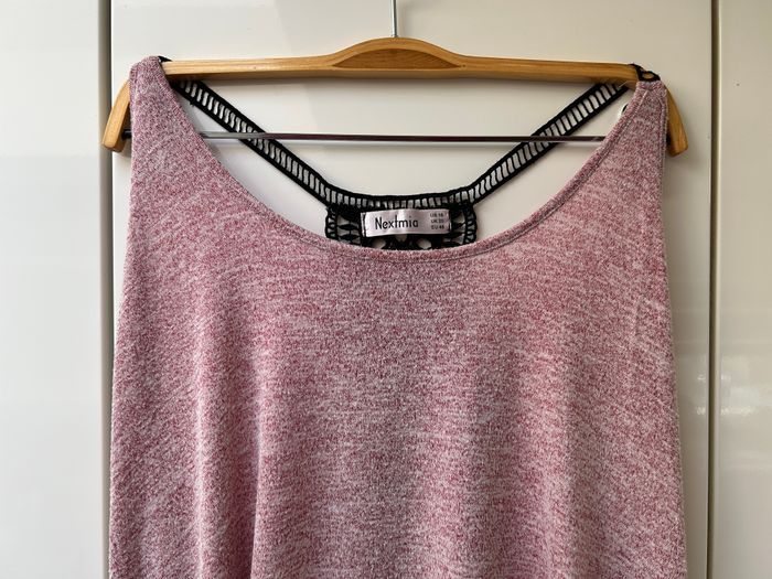 Débardeur rose chiné Nextmia - Taille 48 - photo numéro 2