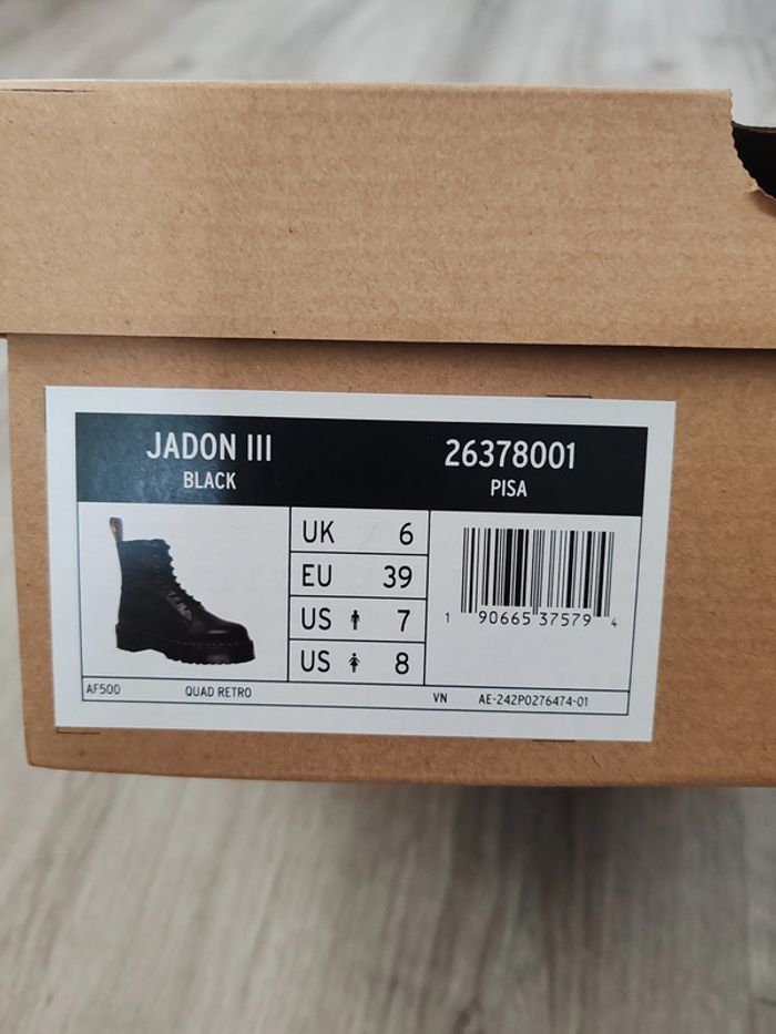 Dr.Martens Jadon III black taille 39 neuve - photo numéro 3