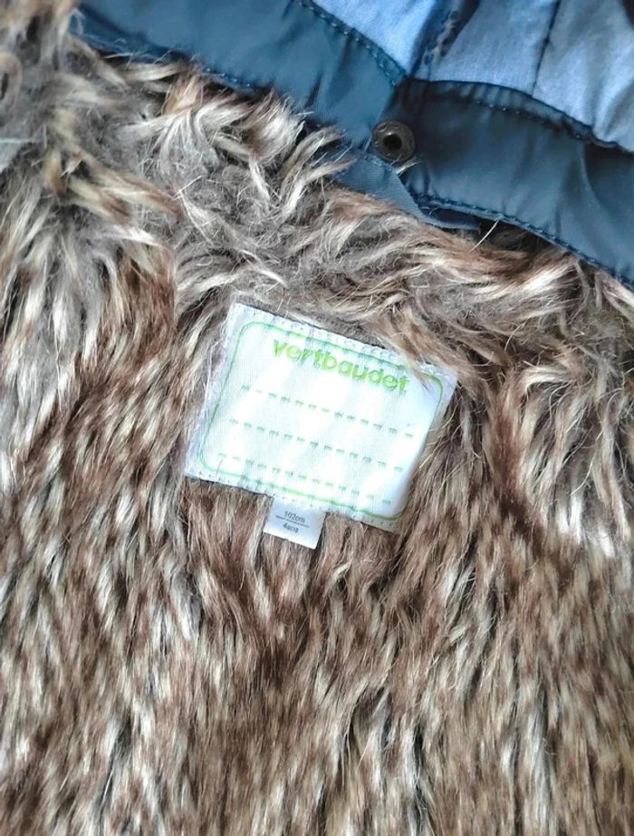 25 € Manteau hiver fille Vertbaudet 4 ans - photo numéro 5