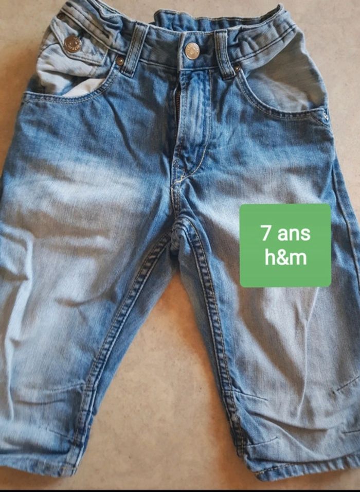 Pantacourt  garçon h&m