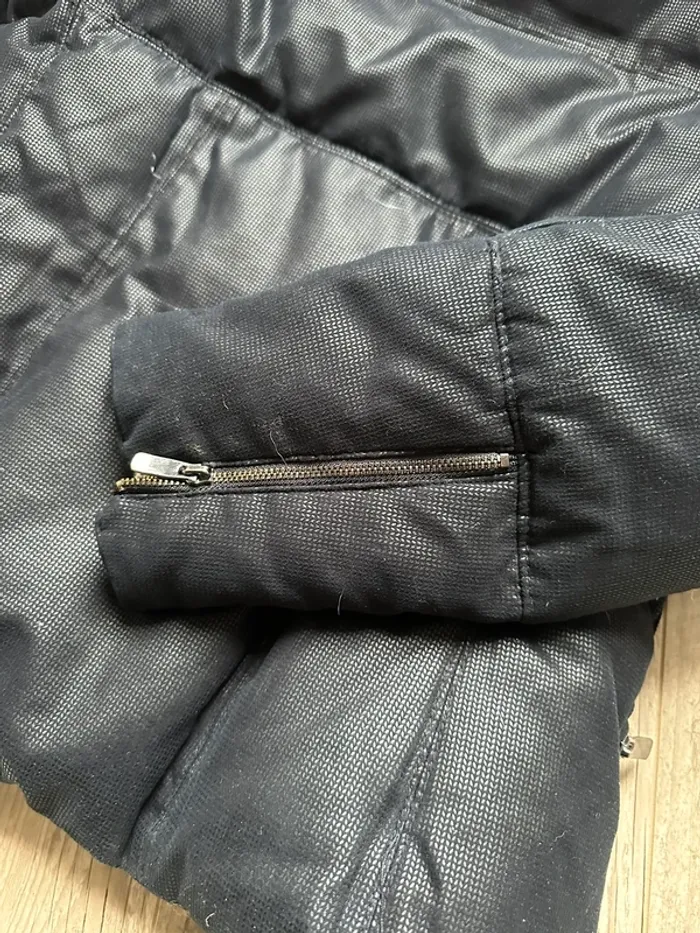 Doudoune noir Zara cintrée M - photo numéro 8