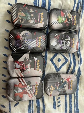 Collection des Mini Tins Ev10.5