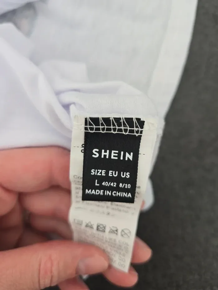 T shirts shein taille L - photo numéro 4