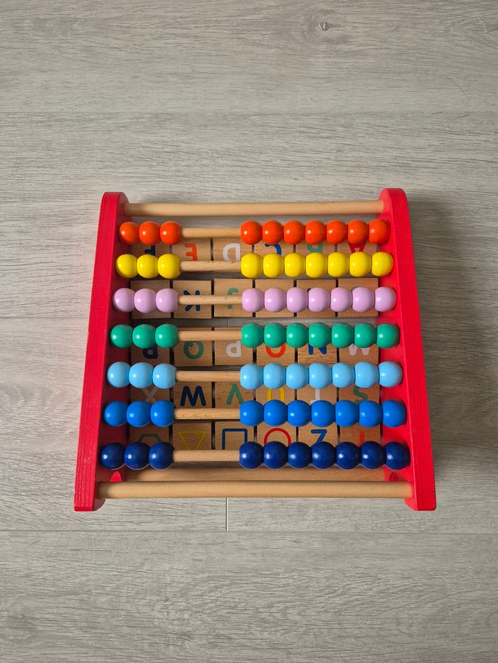 Imagier boulier alphabet 2 en 1 Oxybul - photo numéro 3