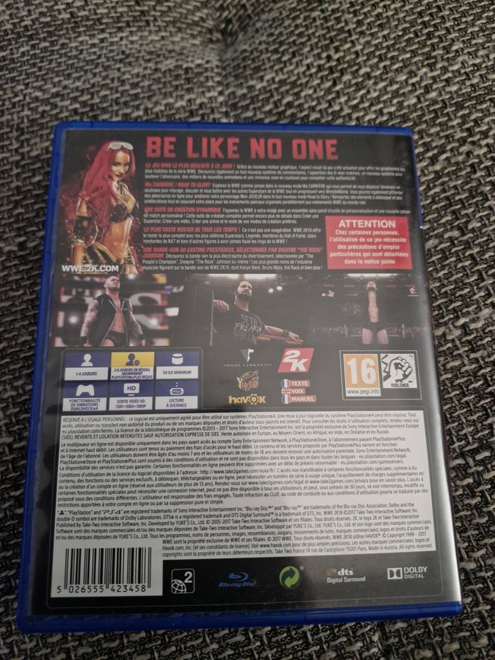W2k18 ps4 - photo numéro 3