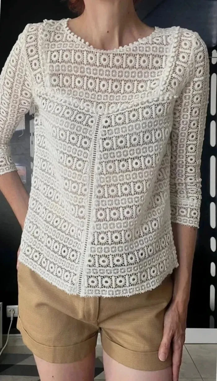 Blouse Joss en dentelle - photo numéro 2