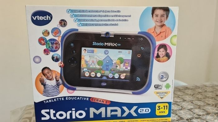 VTECH Storio MAX 2.0 Tablette Éducative Bleu.