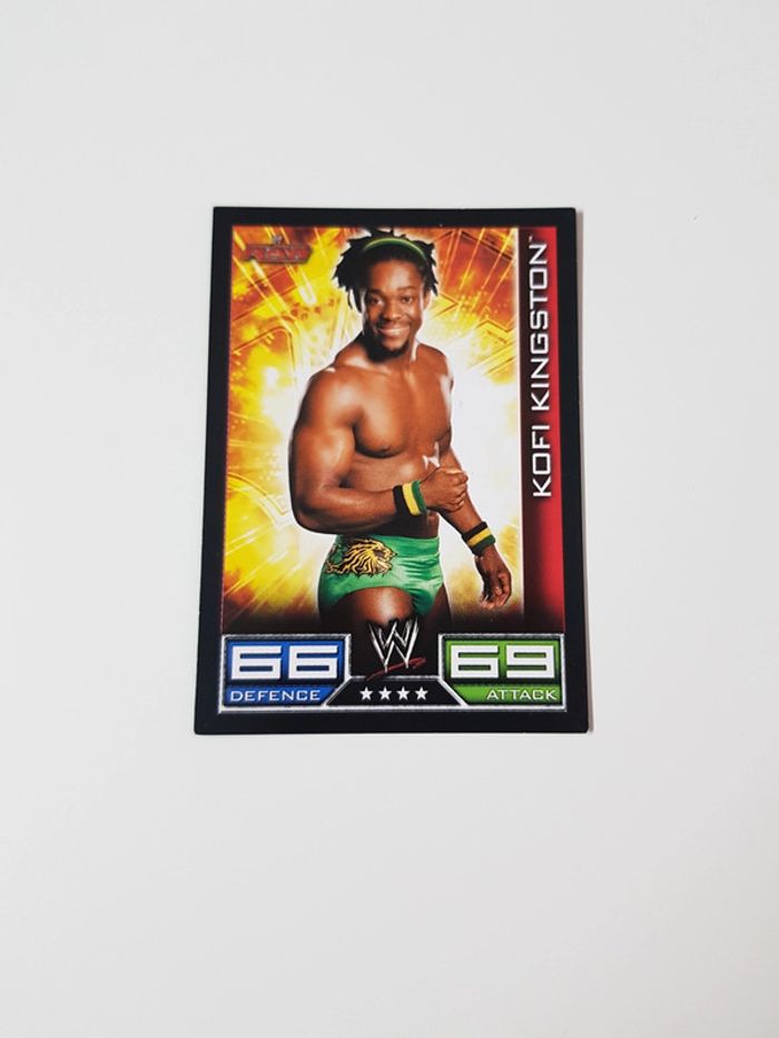 Carte Slam Attax : Raw Kofi Kingston