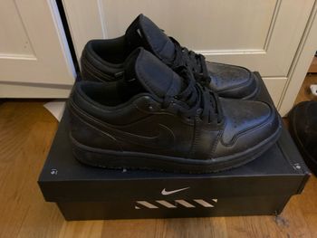 Jordan 1 low Noir