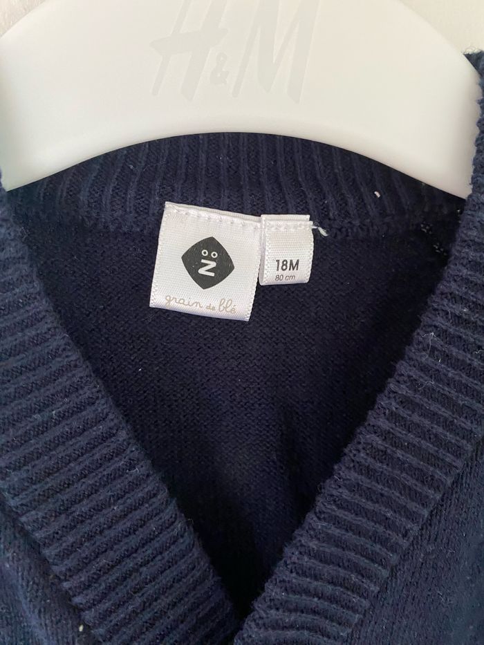 Gilet marine - photo numéro 2