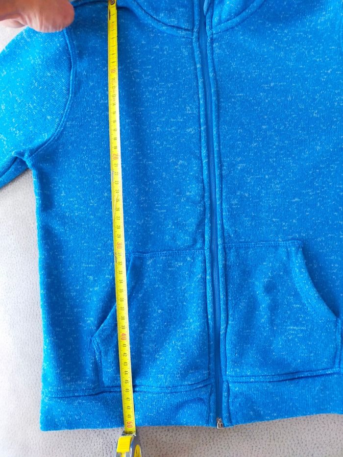 Veste/gilet zippée bleue chaude à capuche garçon 8/ 10ans  CRIVIT SPORTS by Lidl - photo numéro 6