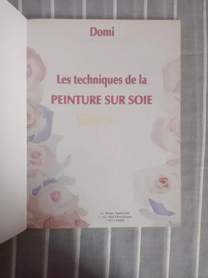 Les techniques de la peinture sur soie - photo numéro 3