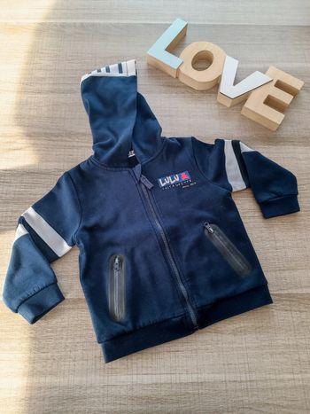 Sweat zippé Lulu Castagnette 18 mois