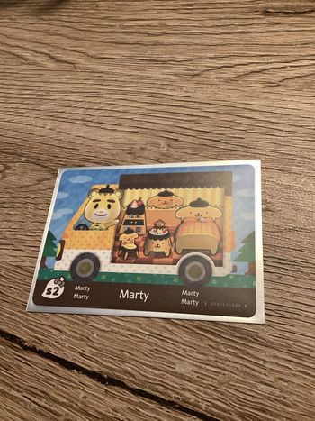 carte Nintendo amiibo S2 marty