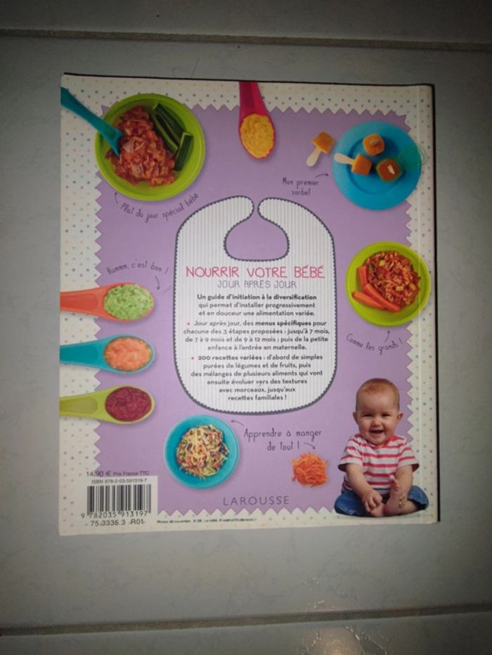 Livre sur alimentation bebe - photo numéro 2