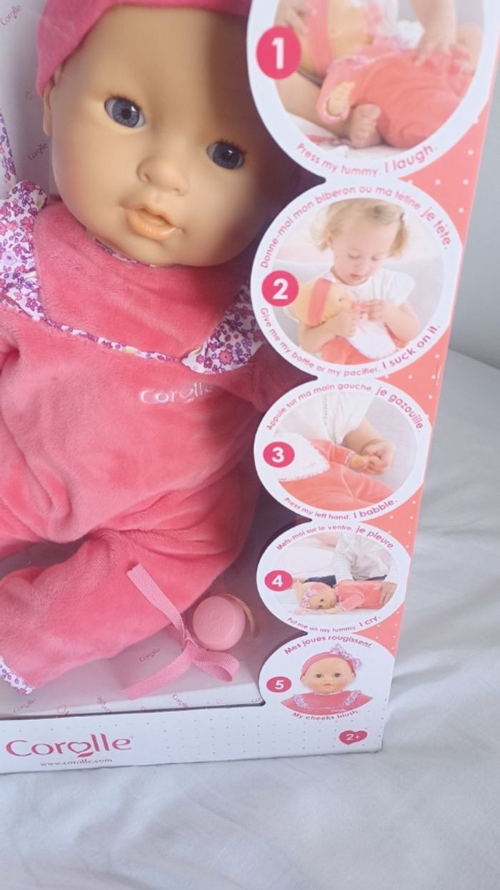 Grand poupon 42 cm,Lila chérie Corolle - photo numéro 4