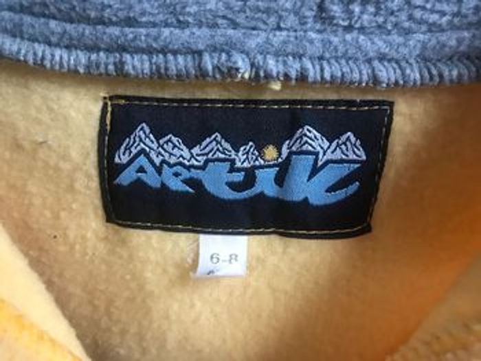 #veste #polaire #jaune #taille6/8ans #artik #robe de chambre - photo numéro 2