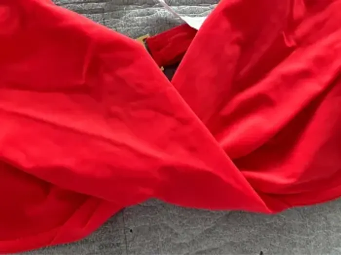 Haut maillot rouge Simone Pérèle neuf - photo numéro 4