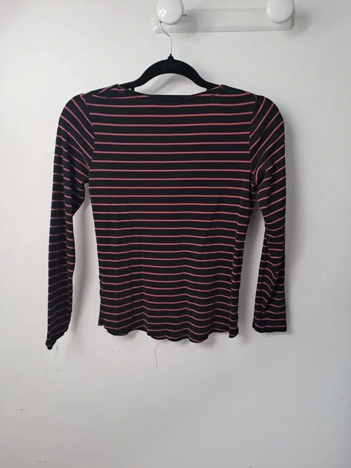 T-shirt manches 3/4 Camaïeu - photo numéro 4