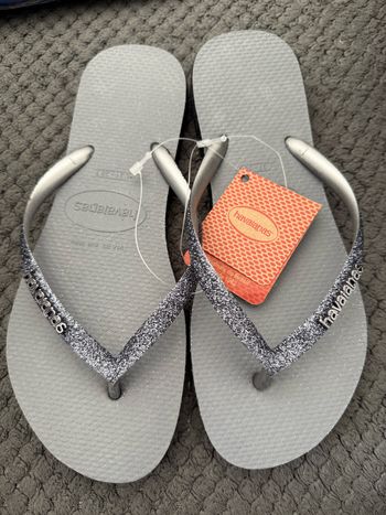 Tong havaianas slim sparkle neuf 37/38