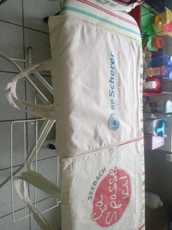 Lot de sac de course en tissu