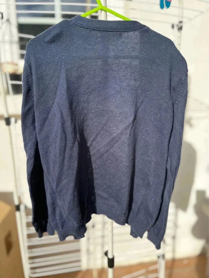 Gilet Okaidi 6 ans bleu marine - photo numéro 4