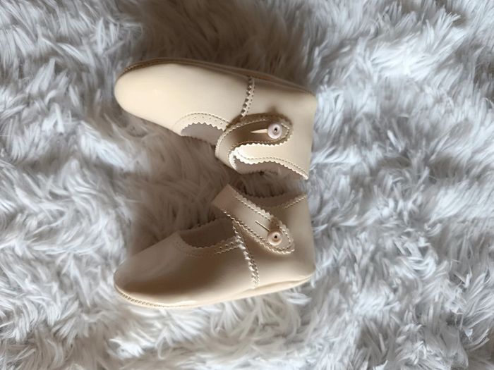 Chaussures crème vernis P. 19 Noa Baby - photo numéro 3